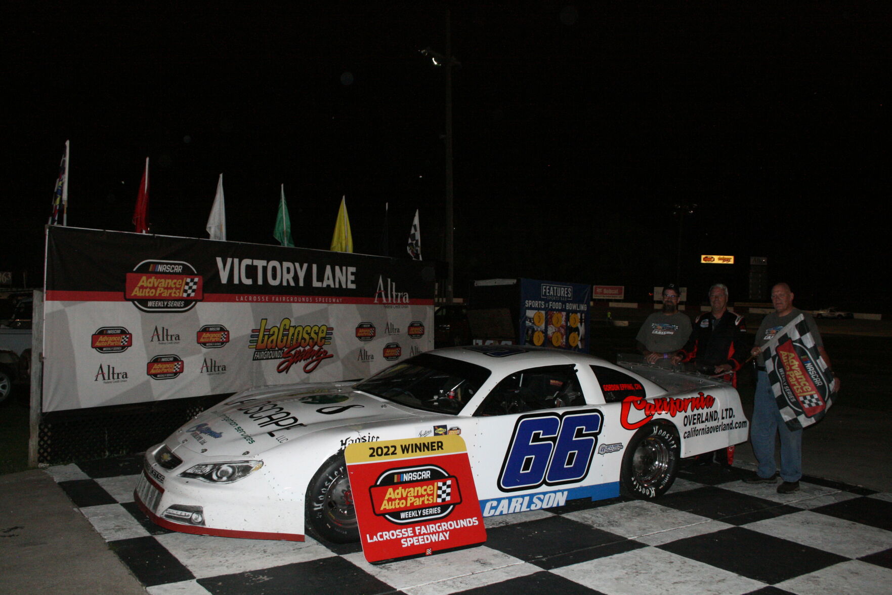 Steve Carlson, Late Model Feature Winner